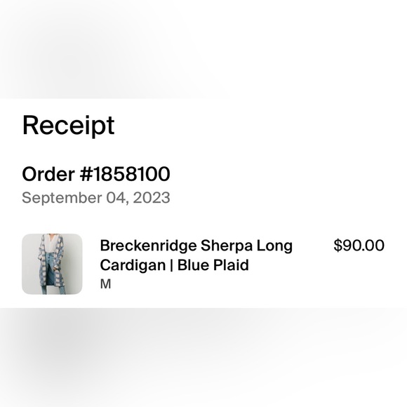 Baltic Born Breckenridge Sherpa Long Cardigan 💙 - Picture 2 of 5